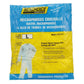 Coveralls,Microporous Disposable Paint Suit w/ Collar, Large