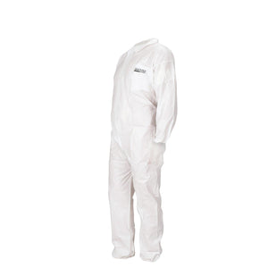 Coveralls,Microporous Disposable Paint Suit w/ Collar, XX-Large