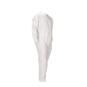 Coveralls,Microporous Disposable Paint Suit w/ Hood, XXX-Large