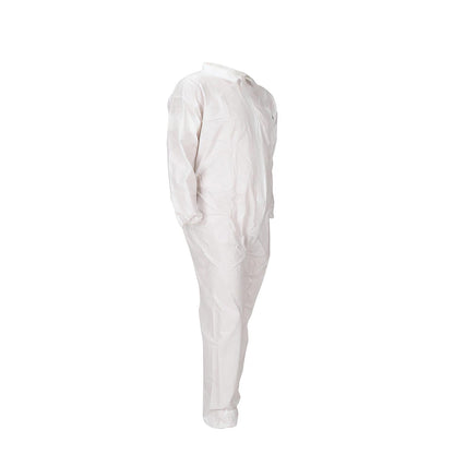 Coveralls,Microporous Disposable Paint Suit w/ Hood, XXXX-Large