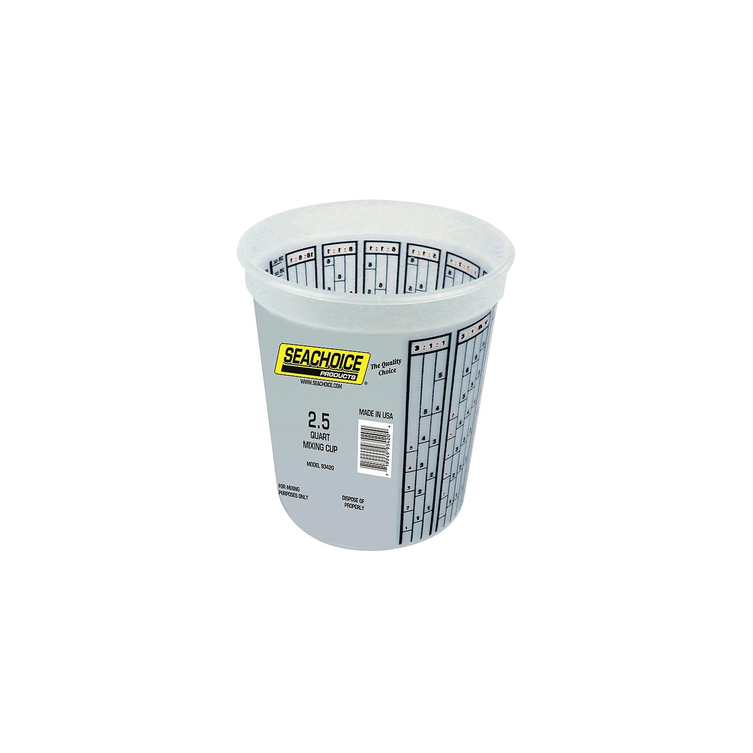 Paint Mix Container, 2.5 Quart