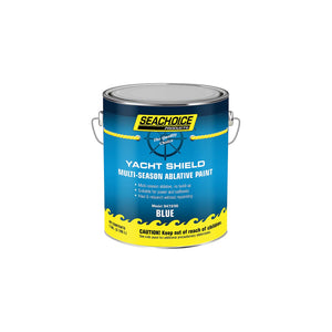Yacht Shield Multi-Season Antifouling Paint, Blue, Gallon