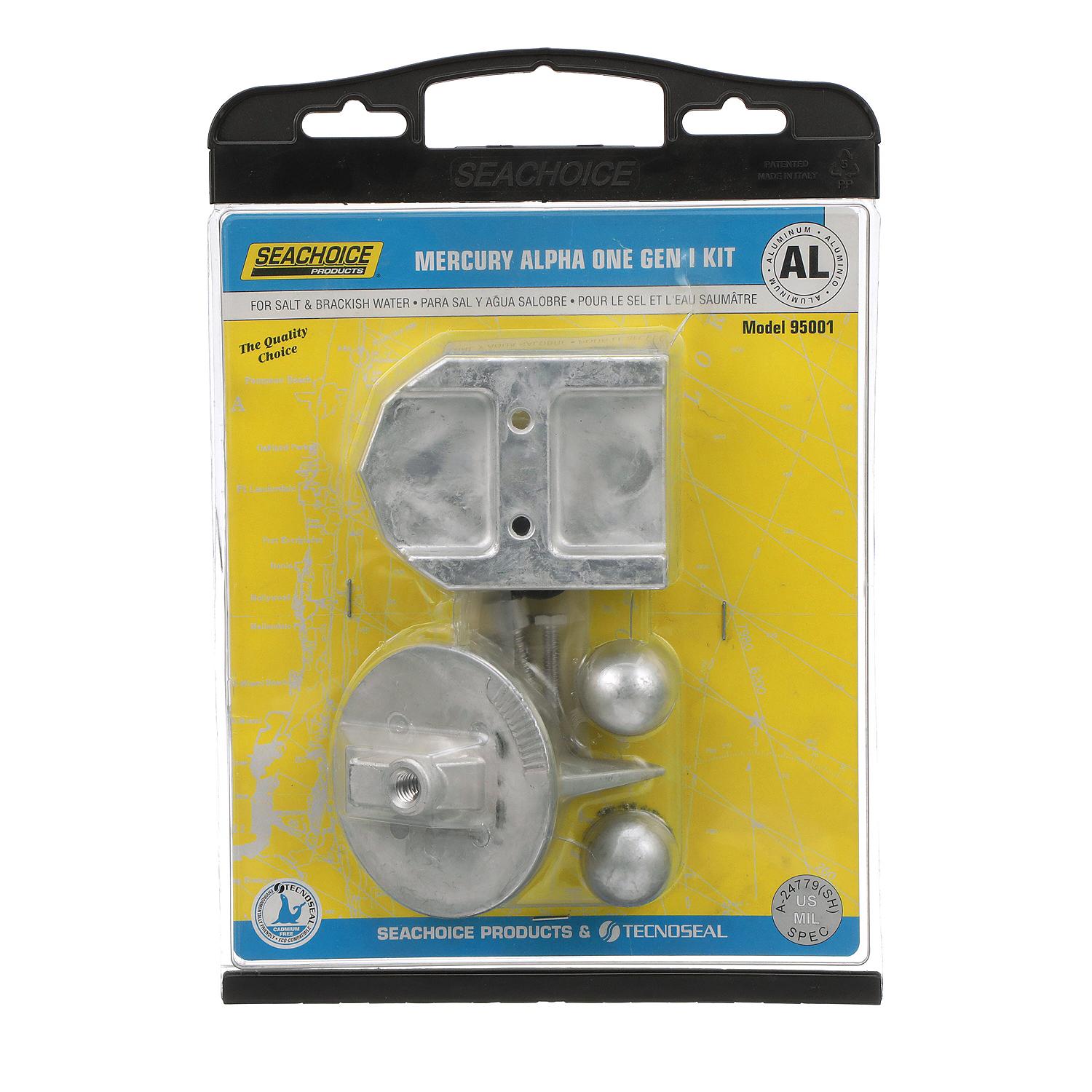 Aluminum Anode Kit For Mercury Alpha I (1983-90)