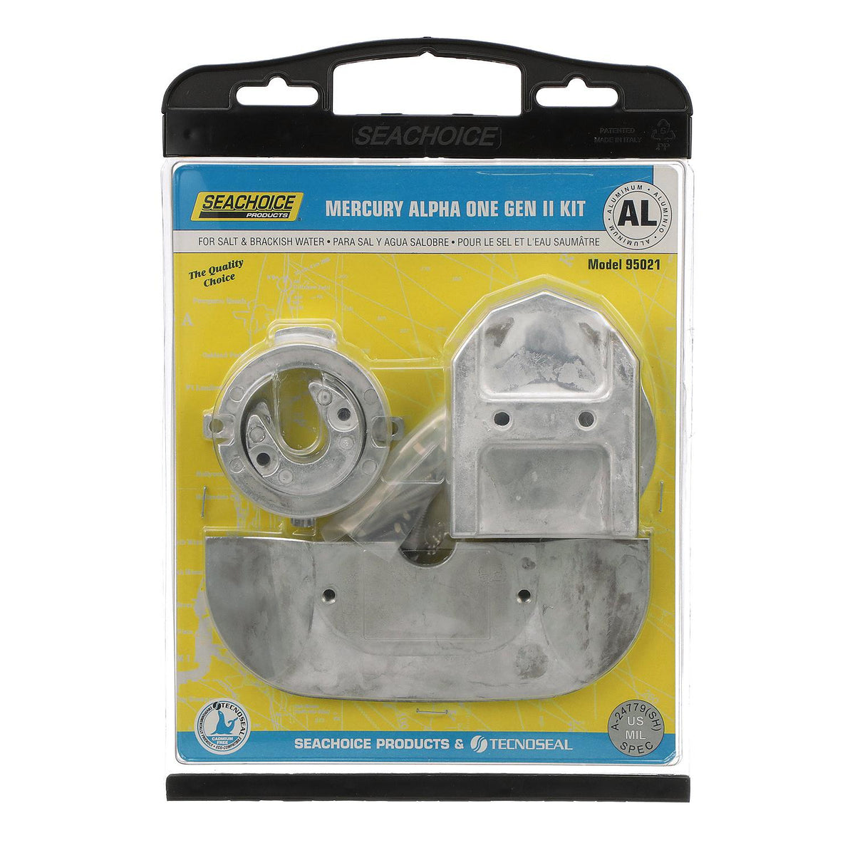 Aluminum Anode Kit For Mercury Alpha I Gen 2
