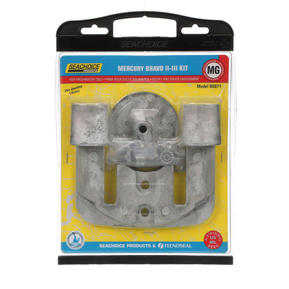Magnesium Anode Kit For Mercury Bravo II (89-Present) & Bravo III (89-03)