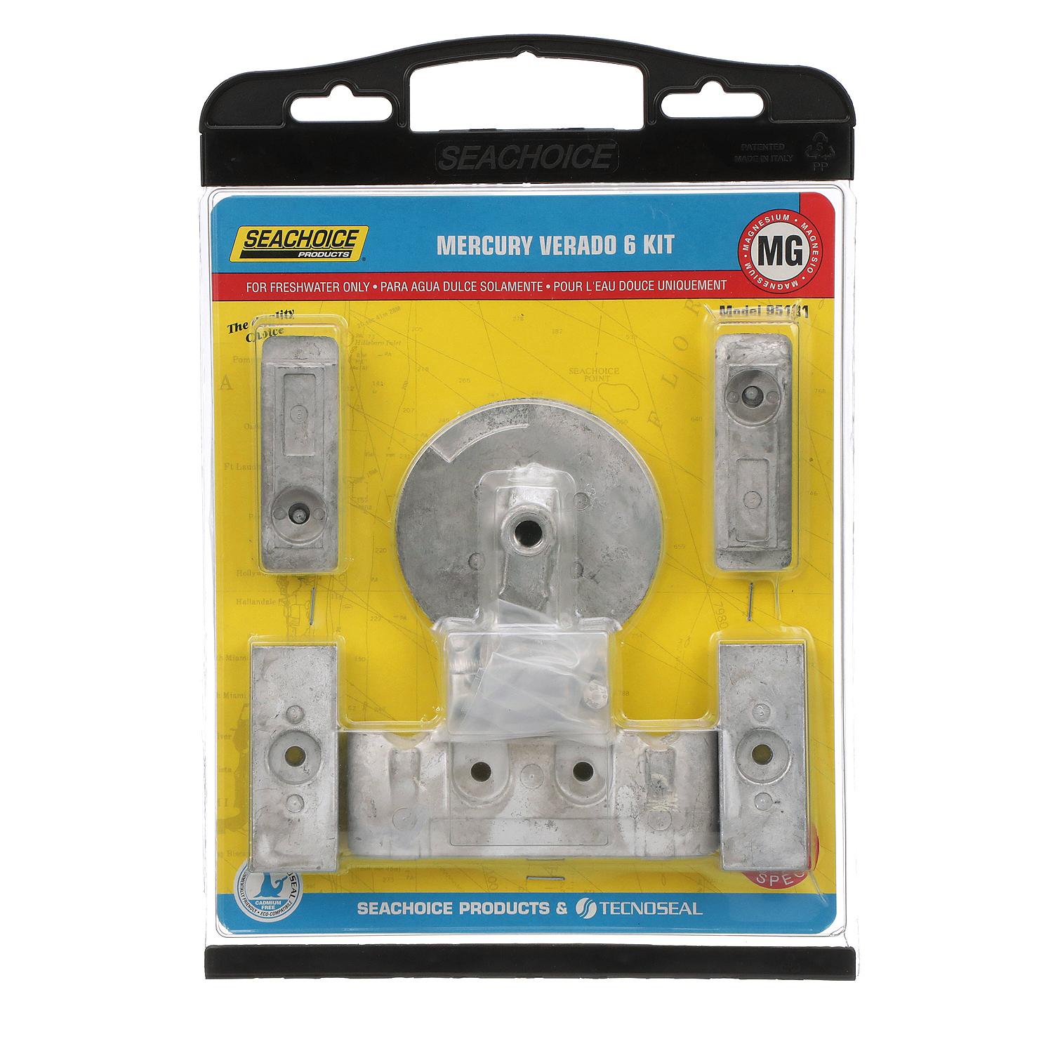 Magnesium Anode Kit For 6 Cylinder Mercury Verado