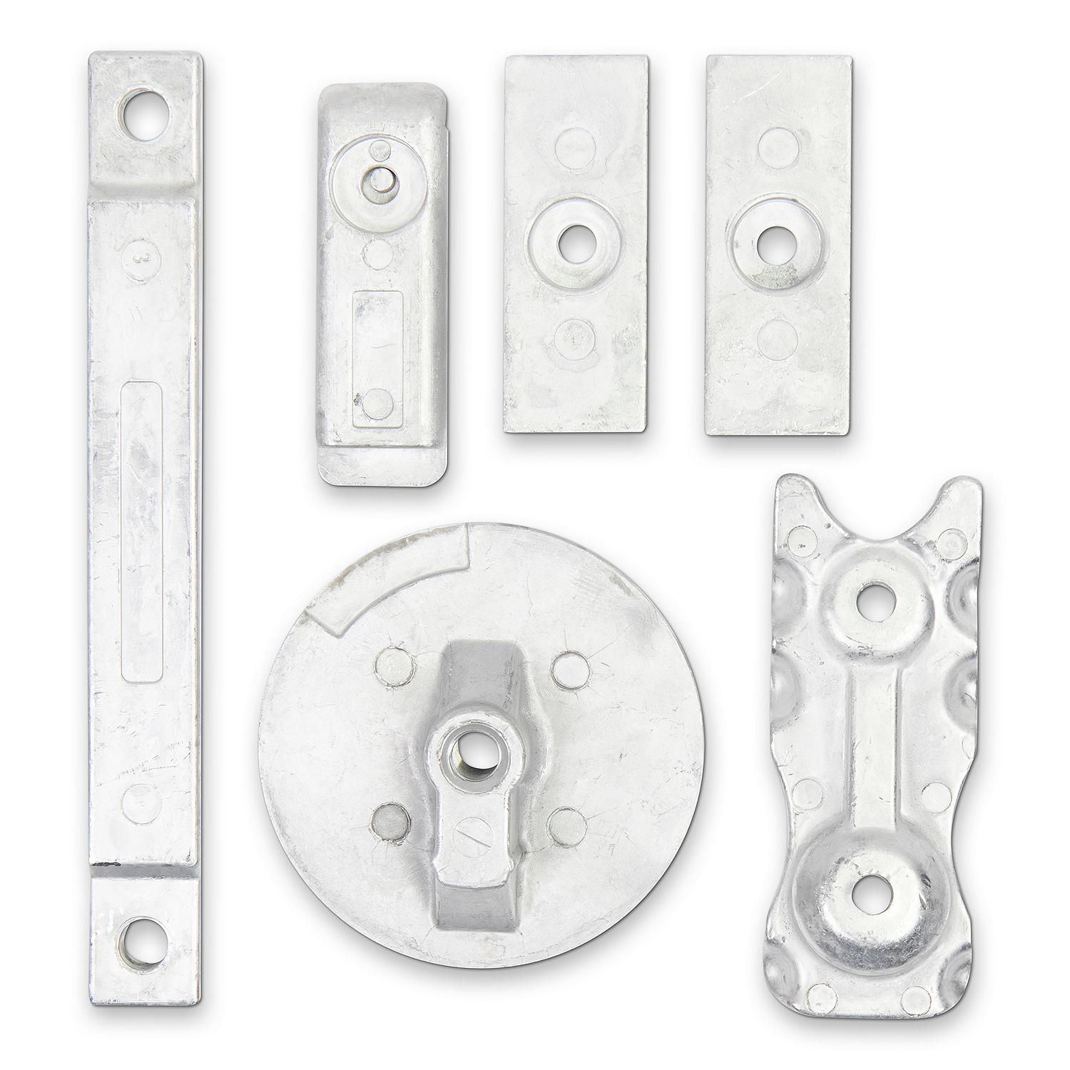Aluminum Anode Kit For Mercury Verado 350 2.6 L6 Pro Torpedo