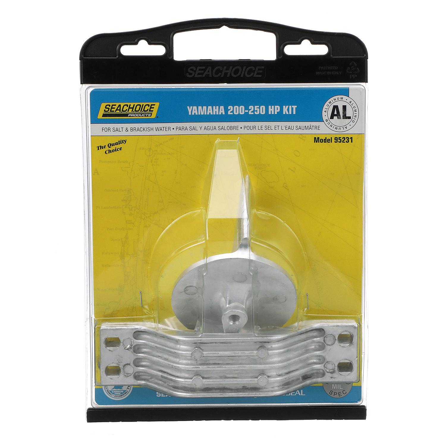 Aluminum Anode Kit For Yamaha 200-250 HP