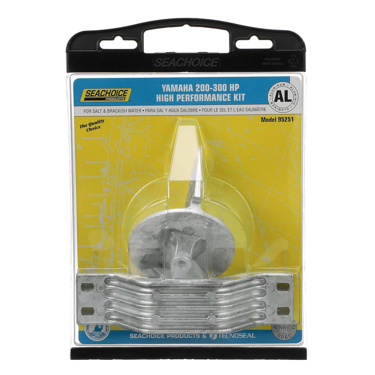 Aluminum Anode Kit For Yamaha 200-300 HP