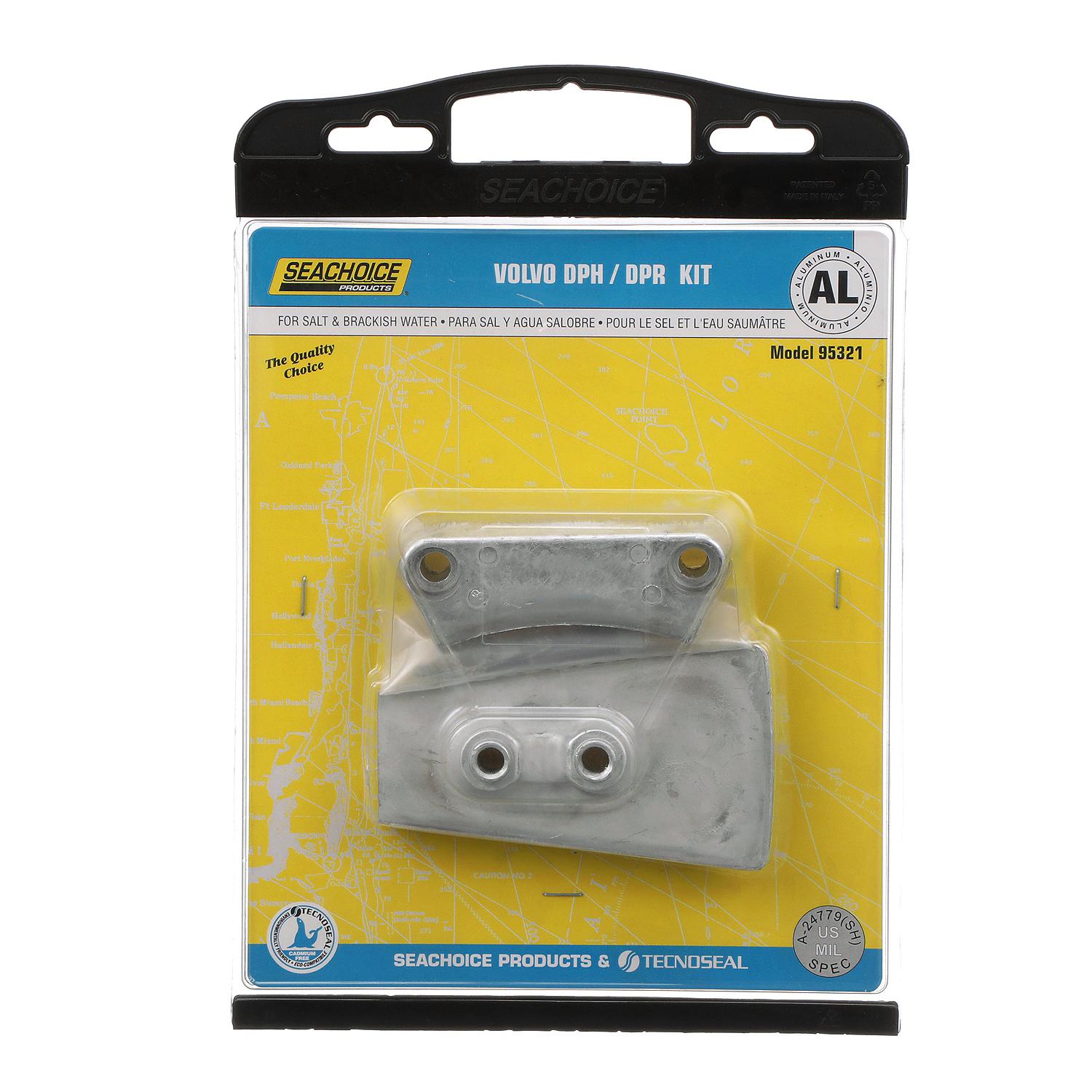 Aluminum Anode Kit For Volvo, Fits DPH/ DPR Drives