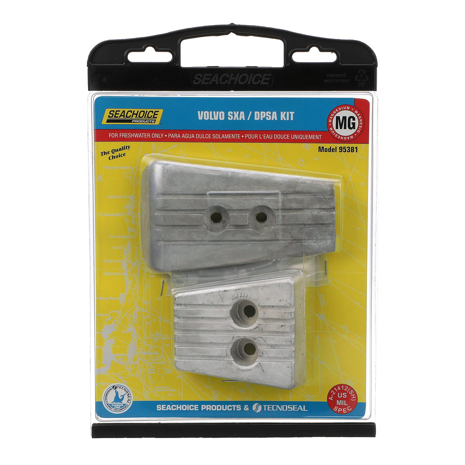 Volvo Anode Kit, Magnesium, Fits SXA/DPSA