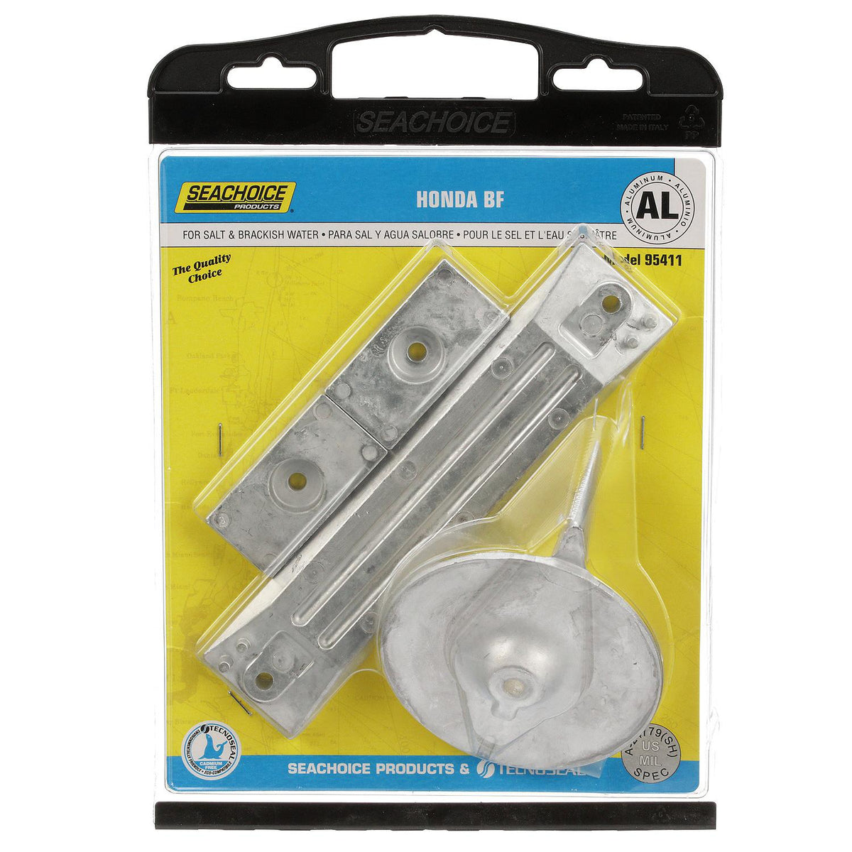 Honda BF Anode Kit, Aluminum