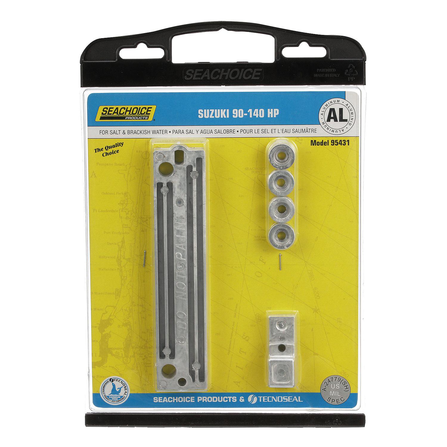 Suzuki Anode Kit, Aluminum, 90-140hp
