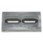Diverfts Anode, Magnesium, Size 6in x 4in x 1/2in