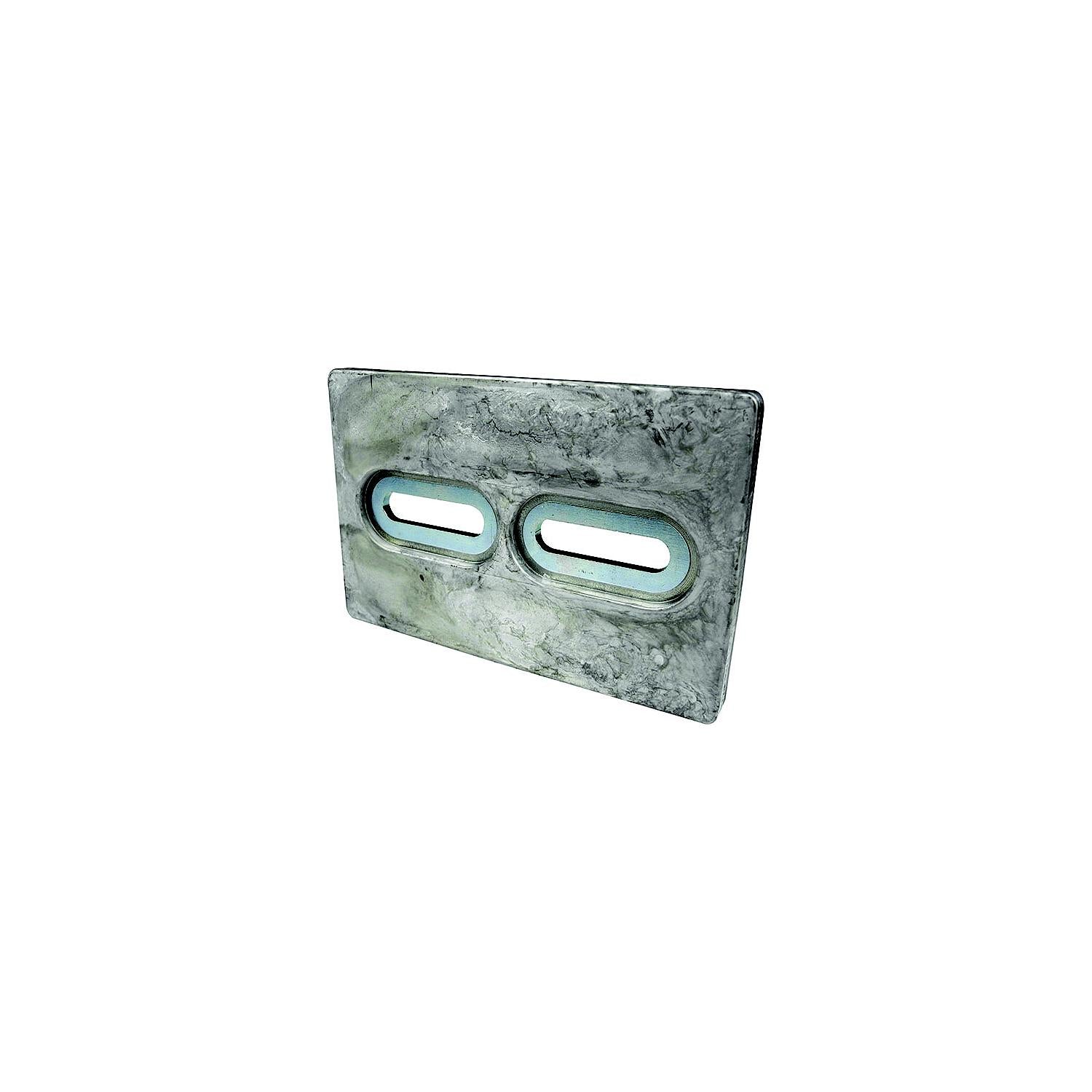 Diverfts Anode, Aluminum, Size 12in x 6in x 1in