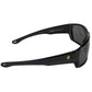 Reef Rider Polarized Sunglasses, Frame: Shiny Black, Lens: Grey