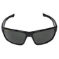 Reef Rider Polarized Sunglasses, Frame: Shiny Black, Lens: Grey