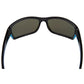 Voyager Polarized Sunglasses, Frame: Shiny Black, Lens: Blue Mirror