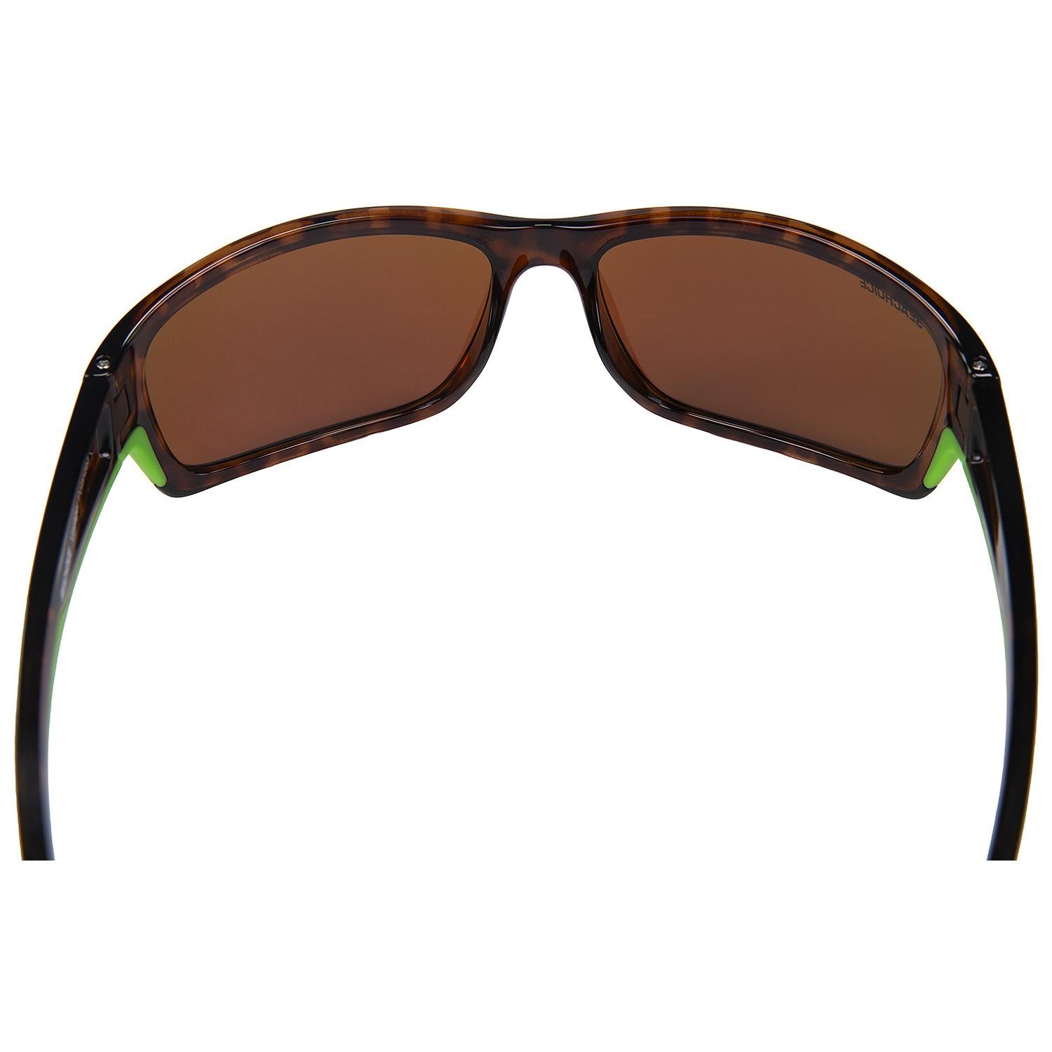 Voyager Polarized Sunglasses, Frame: Shiny Tortoise, Lens: Green Mirror