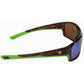 Voyager Polarized Sunglasses, Frame: Shiny Tortoise, Lens: Green Mirror