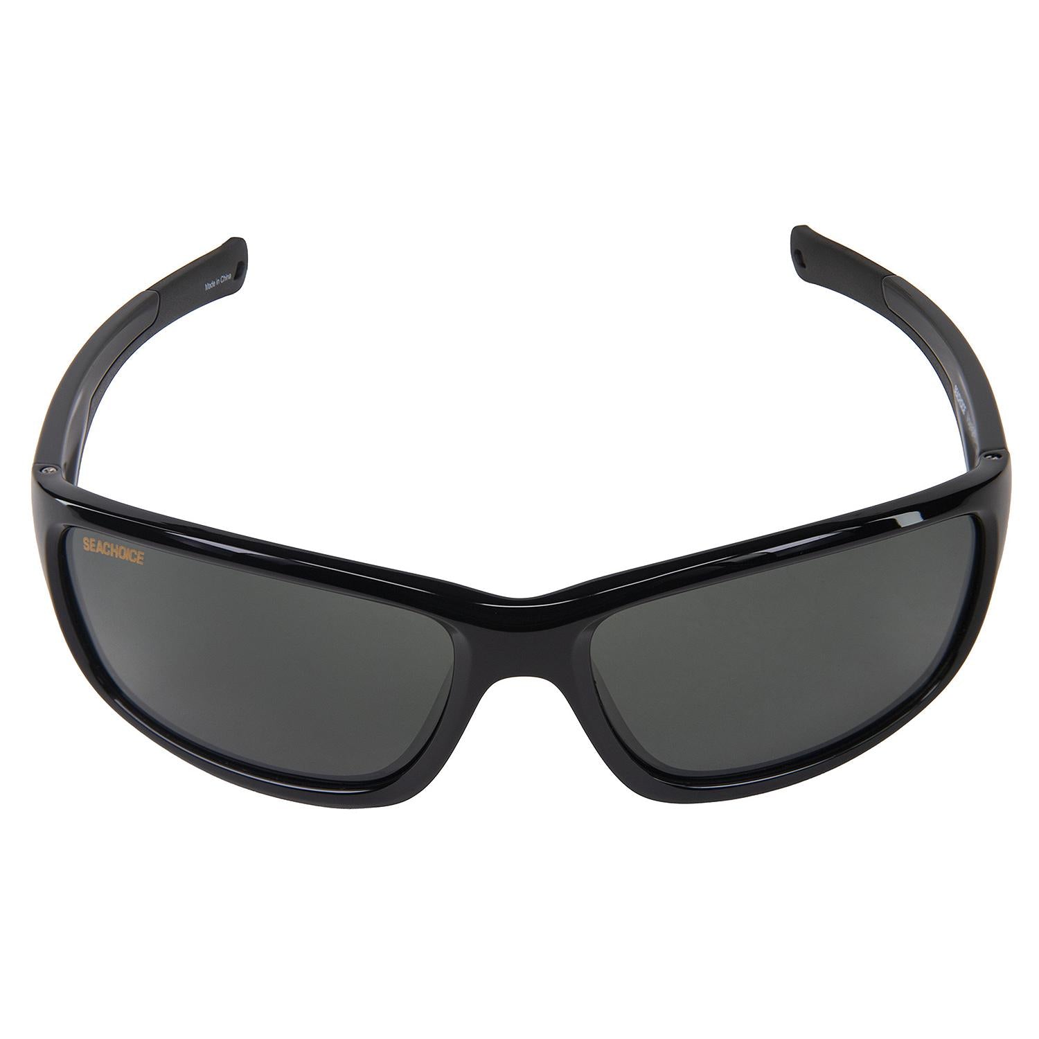 Voyager Polarized Sunglasses, Frame: Black, Lens: Grey