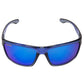 Odyssey Polarized Sunglasses, Frame: Shiny Blue Fade, Lens: Blue Mirror