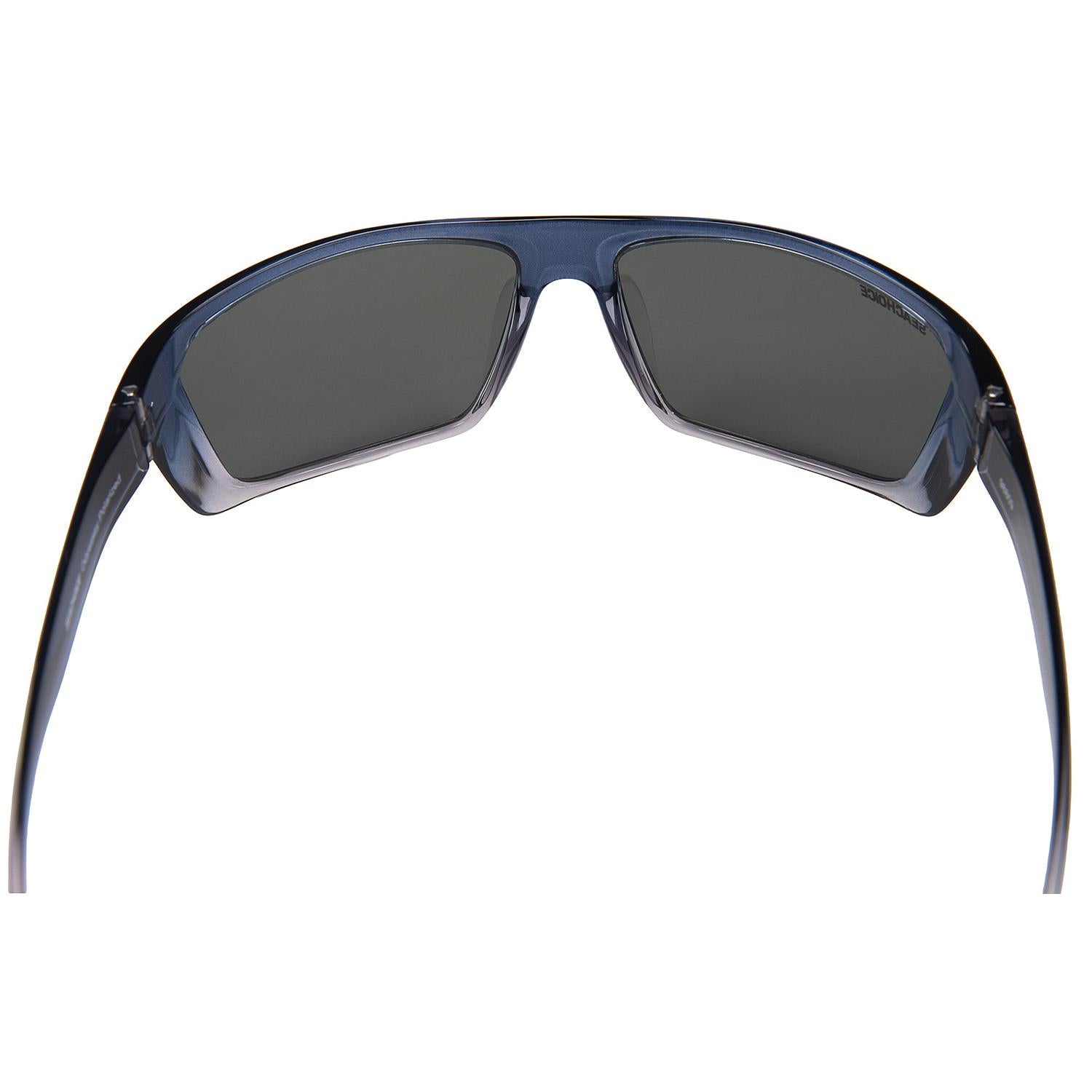 Odyssey Polarized Sunglasses, Frame: Shiny Black Fade, Lens: Smoke