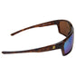 Sentry Polarized Sunglasses, Frame: Shiny Tortoise, Lens: Green Mirror