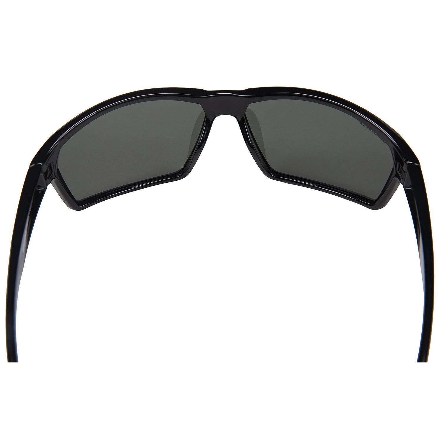 Sentry Polarized Sunglasses, Frame: Shiny Black, Lens: Grey