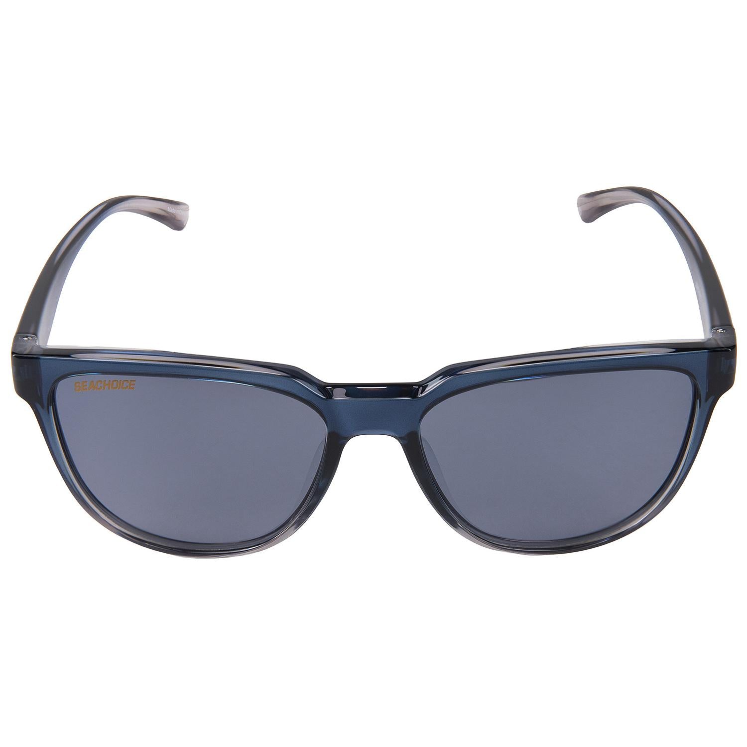 Reflex Polarized Sunglasses, Frame: Shiny Blue Smoke, Lens: Silver Flash