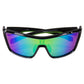 Nautilus Polarized Sunglasses, Frame: Shiny Black, Lens: Green Mirror