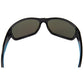 Neptune Polarized Sunglasses, Frame: Shiny Black, Lens: Blue Mirror