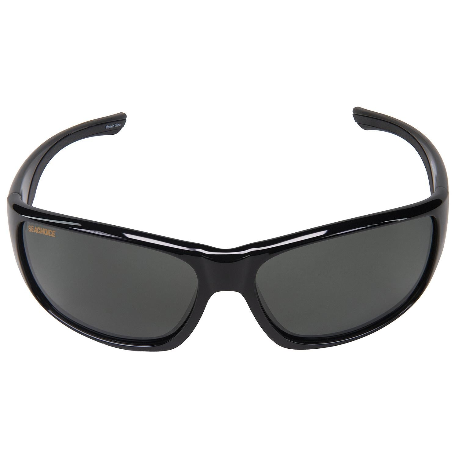Neptune Polarized Sunglasses, Frame: Shiny Black, Lens: Grey