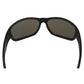 Lagoon Polarized Sunglasses, Frame: Matte Black, Lens: Green Mirror