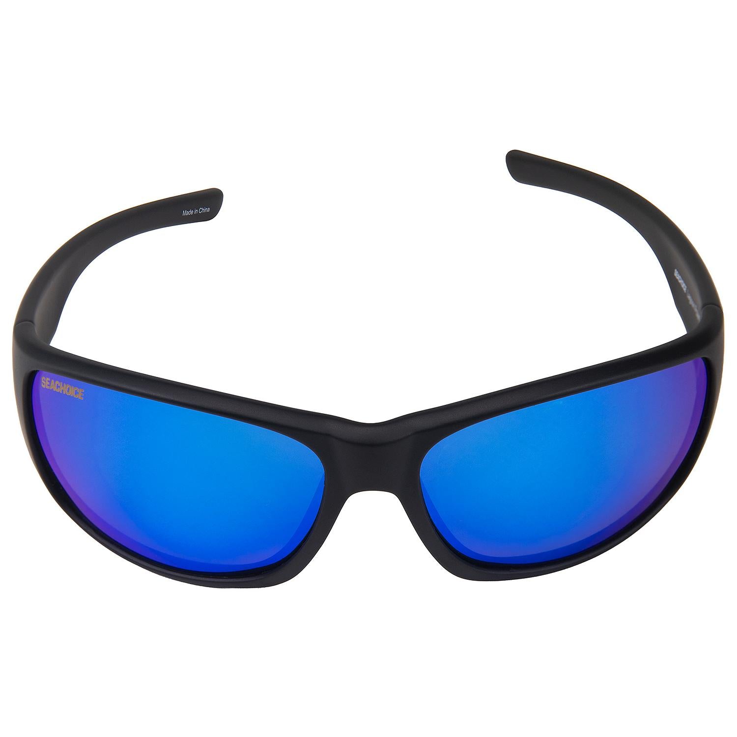 Lagoon Polarized Sunglasses, Frame: Matte Black, Lens: Green Mirror