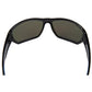 Rapids Polarized Sunglasses, Frame: Shiny Black, Lens: Blue Mirror