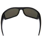 Cascades Polarized Sunglasses, Frame: Shiny Black, Lens: Blue Mirror