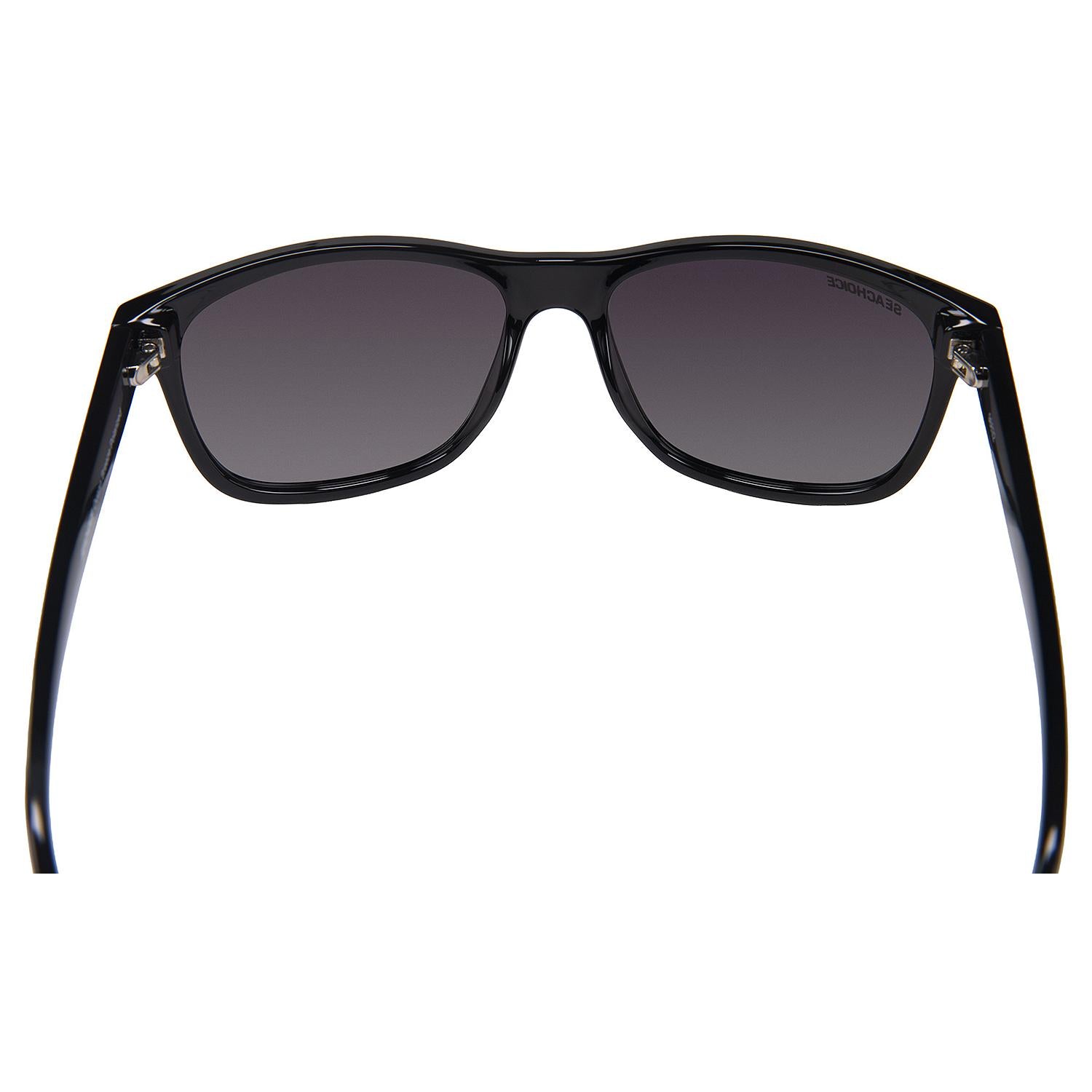 Oceanbreeze Polarized Ladiesft Sunglasses, Frame: Shiny Black, Lens: Smoke Gradient