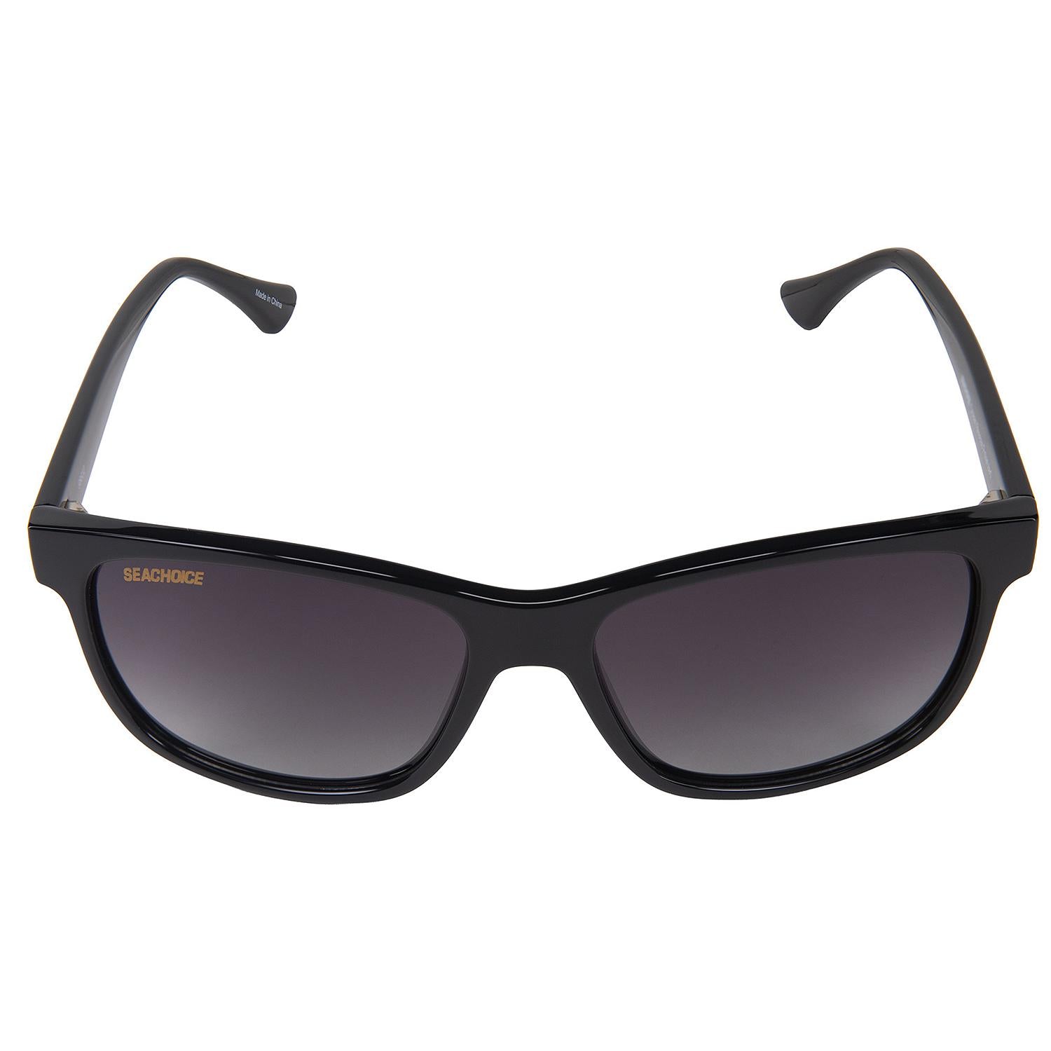 Oceanbreeze Polarized Ladiesft Sunglasses, Frame: Shiny Black, Lens: Smoke Gradient