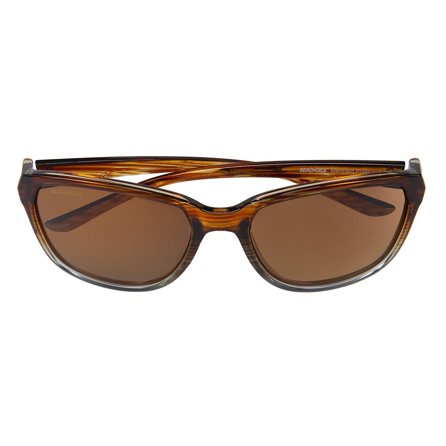 Mermaid Polarized Ladiesft Sunglasses, Frame: Sandstone Blue Fade, Lens: Amber