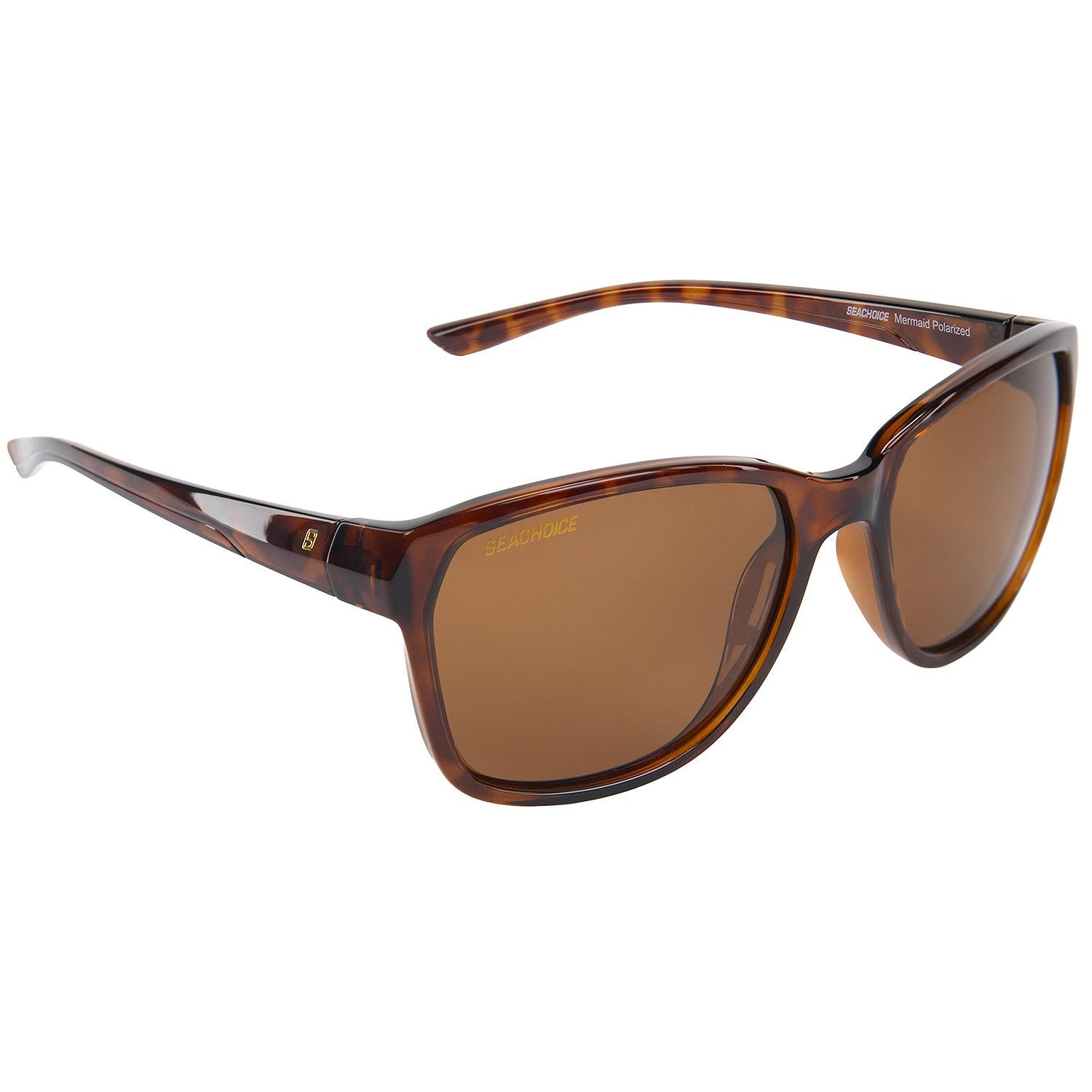 Mermaid Polarized Ladiesft Sunglasses, Frame: Shiny Tortoise, Lens: Amber