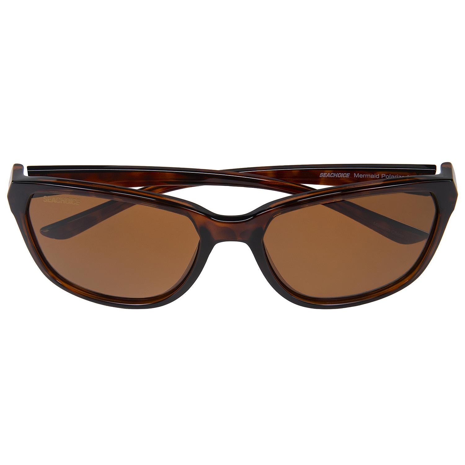 Mermaid Polarized Ladiesft Sunglasses, Frame: Shiny Tortoise, Lens: Amber