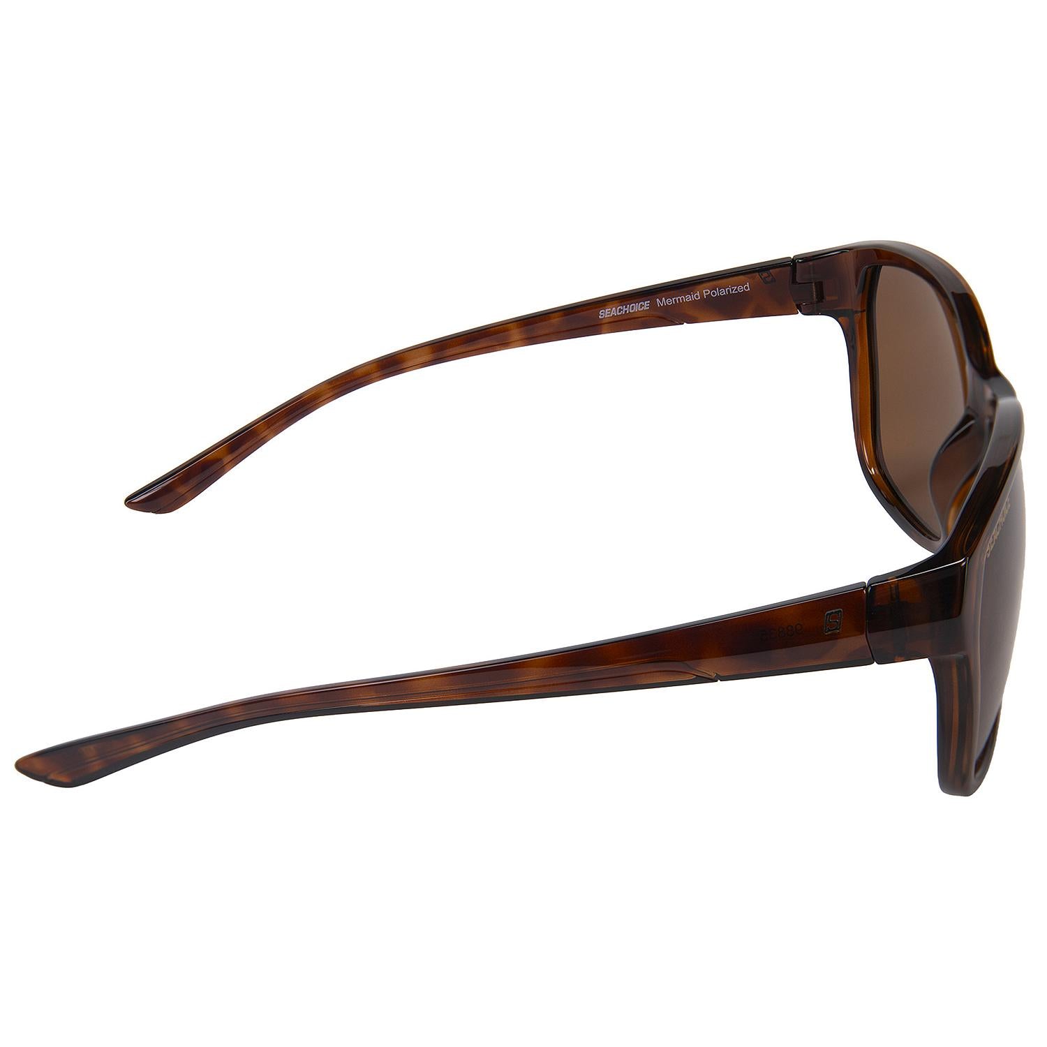 Mermaid Polarized Ladiesft Sunglasses, Frame: Shiny Tortoise, Lens: Amber