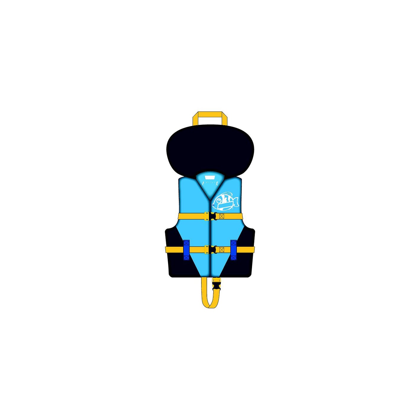 Universal General Purpose Vest - Navy/Light Blue, Infant