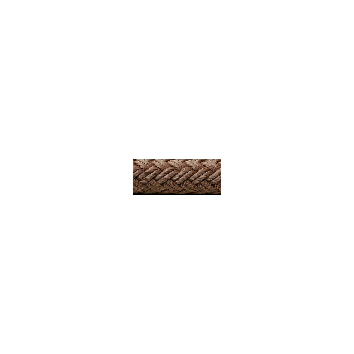 Double Braid Nylon Dock Line, Burgundy, 1/2in x 20ft