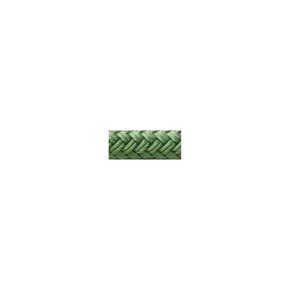 Double Braid Nylon Dock Line, Forest Green, 1/2in x 15ft