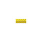 Double Braid Nylon Dock Line, Yellow, 3/8in x 15ft