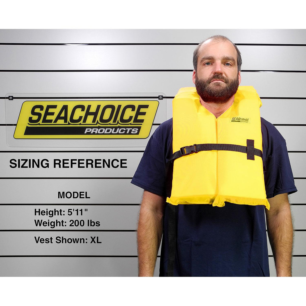 Type II Life Vest - XL, Yellow